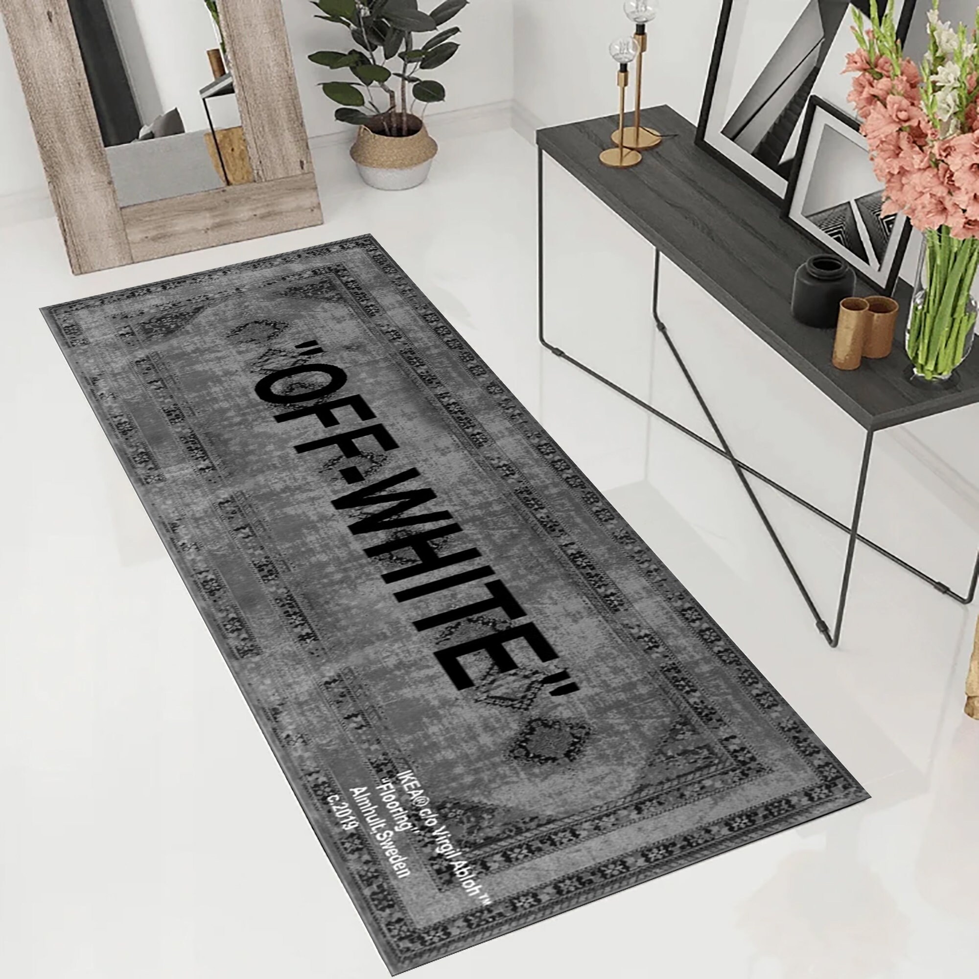 IKEA x Off White KEEP OFF Rug by Virgil Abloh In Hand Review 