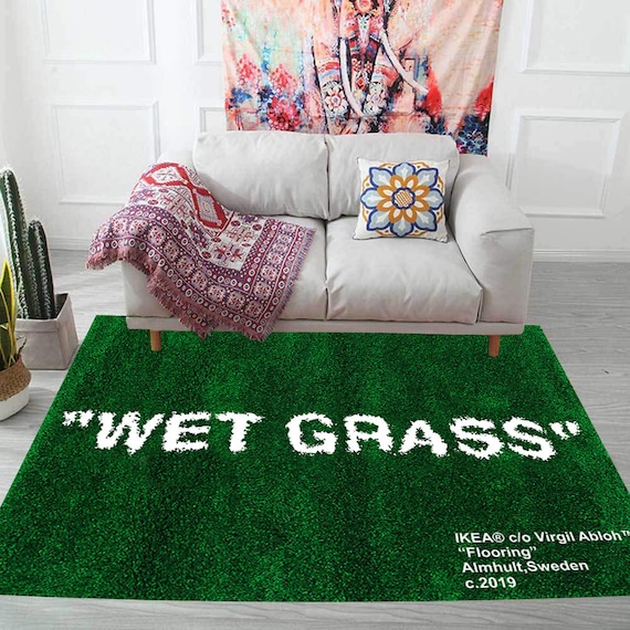 Wet Grass Rughome Decor Rugwet Grass Virgil Carpet Modern 