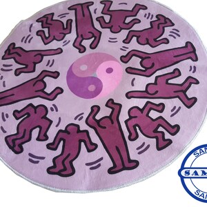 3D Abstract Rug,vortex Rug,round Rug, Colorful Rug,home Decorative Rug ...