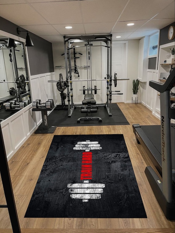 Weightlifting on carpet hot sale
