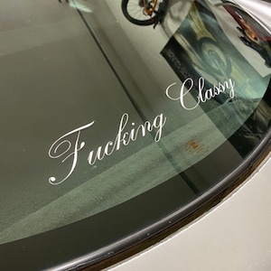 JDM Fucking classy sticker