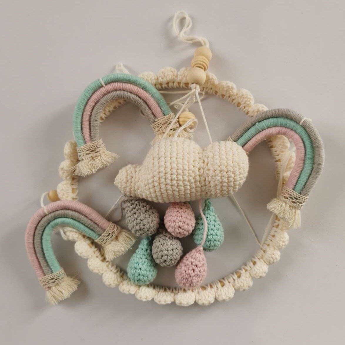 Mobile Jolie Pluie Crochet