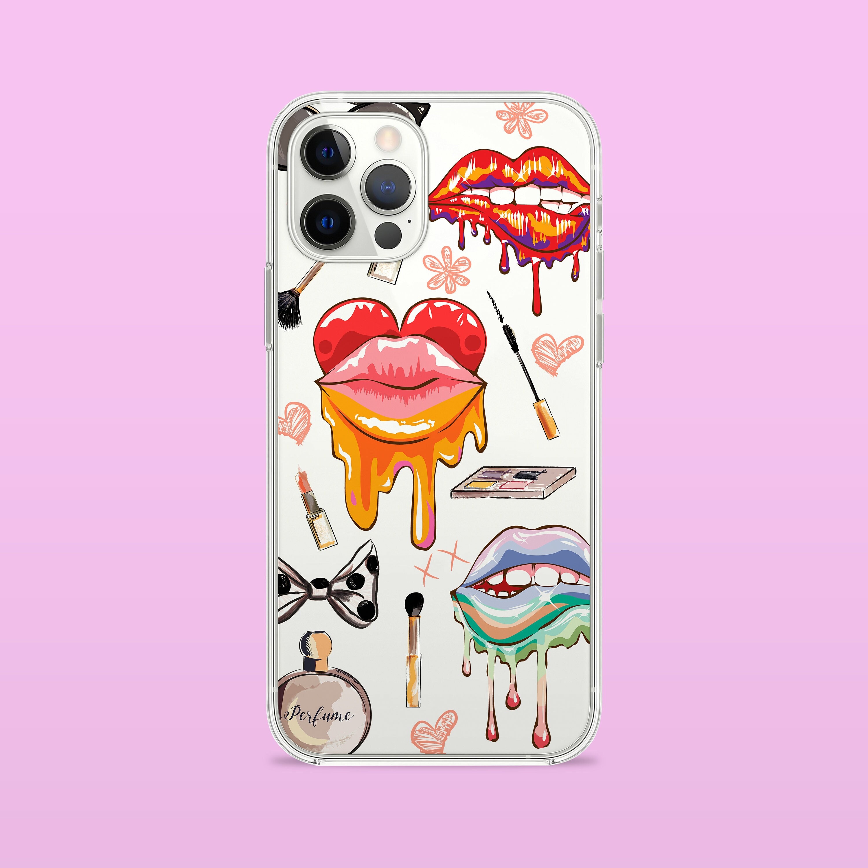 Perfume Bottle Design Holder Phone Case for Samsung S23 Plus S22