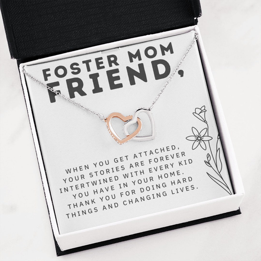 Encouraging Gift for Foster Mom Friends Get Attached Etsy