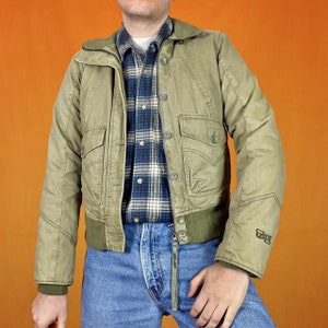 Khaki levi jacket discount