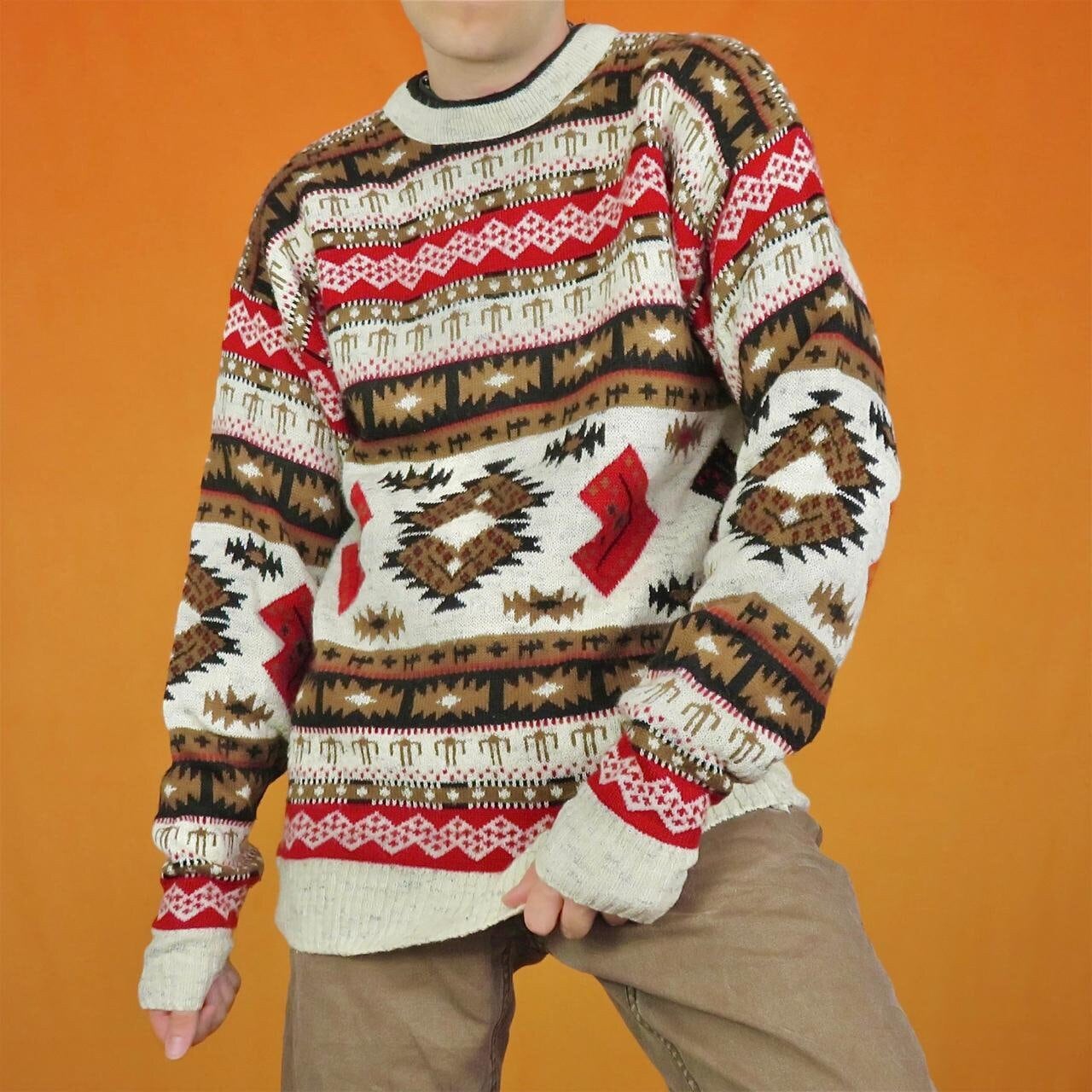 Mens aztec cheap jumper