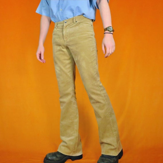 Vintage Corduroy Flared Jeans CALVIN KLEIN CK Bootcut… Gem