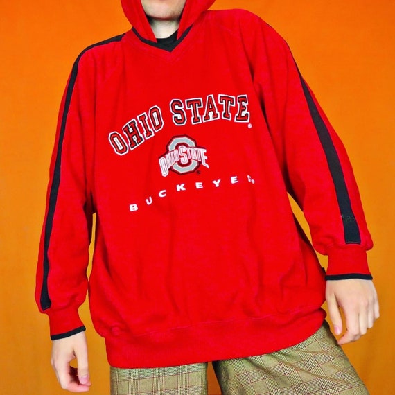 Vintage Ohio State Buckeyes Hooded Sweatshirt LEE… - image 1