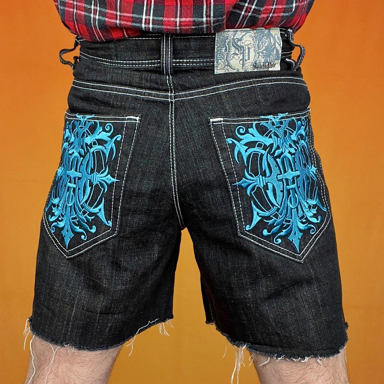 Vintage Southpole Denim Jorts Jean Shorts Baggy Hip Hop