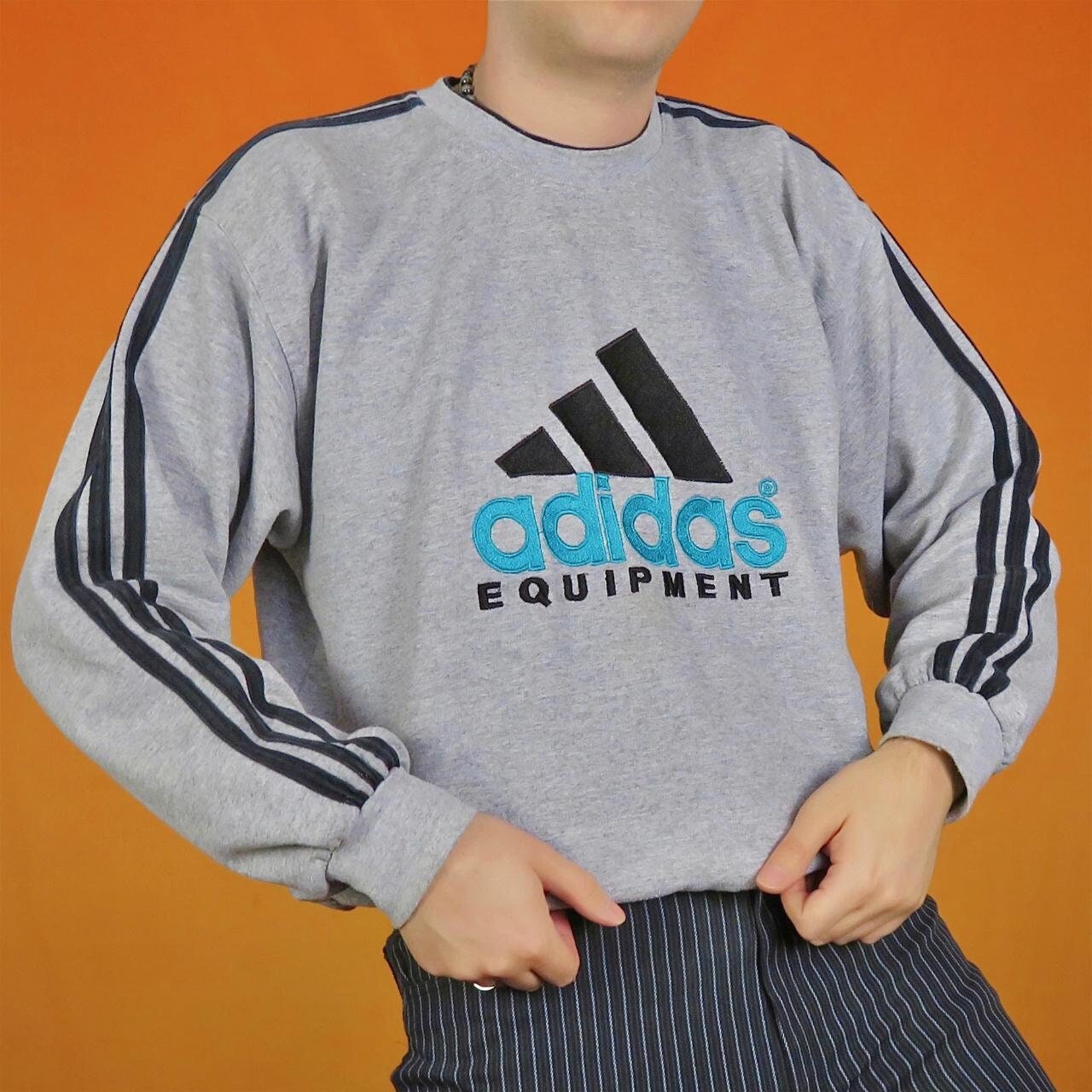 Vintage adidas sales equipment crewneck sweatshirt