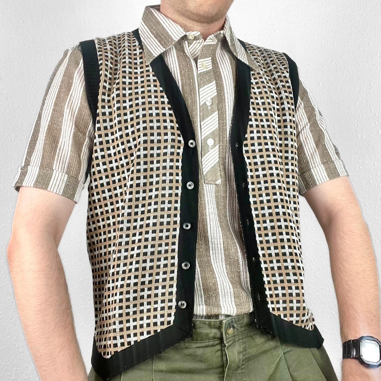 トップス 70s 80s made in uk St. michael knit vest St Michael Waistcoat - Etsy
