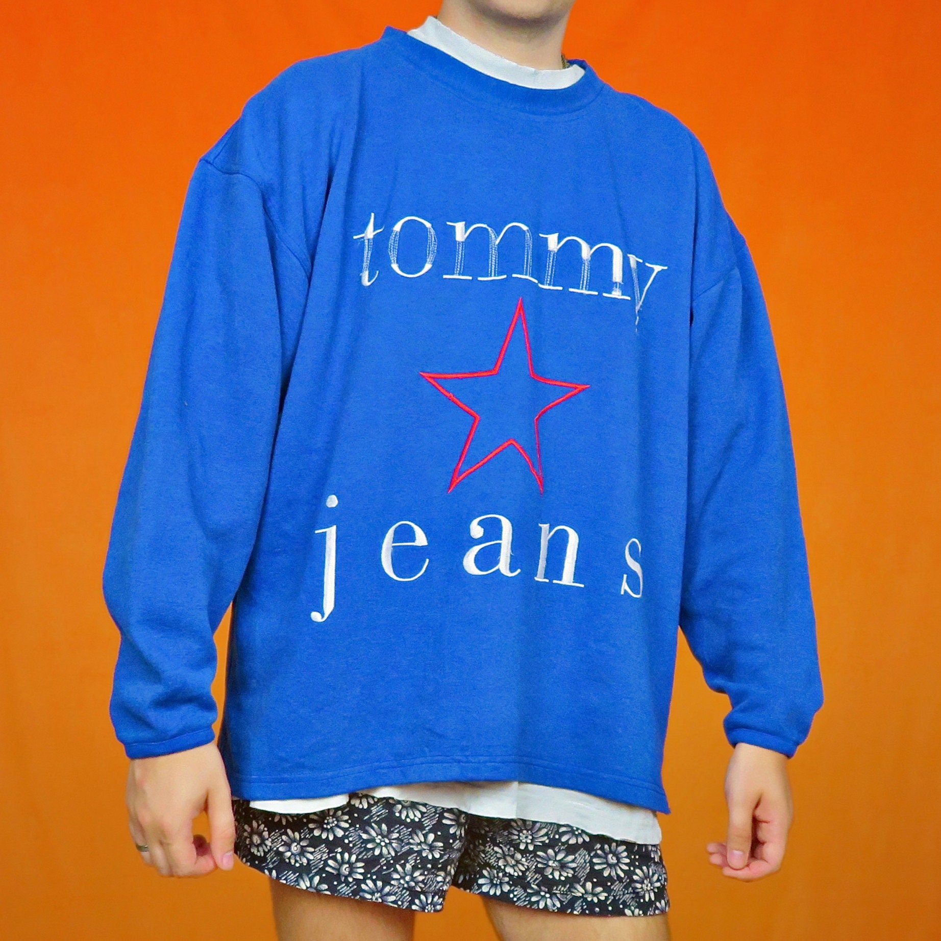 90s Tommy Hilfiger Sweatshirt - Etsy UK
