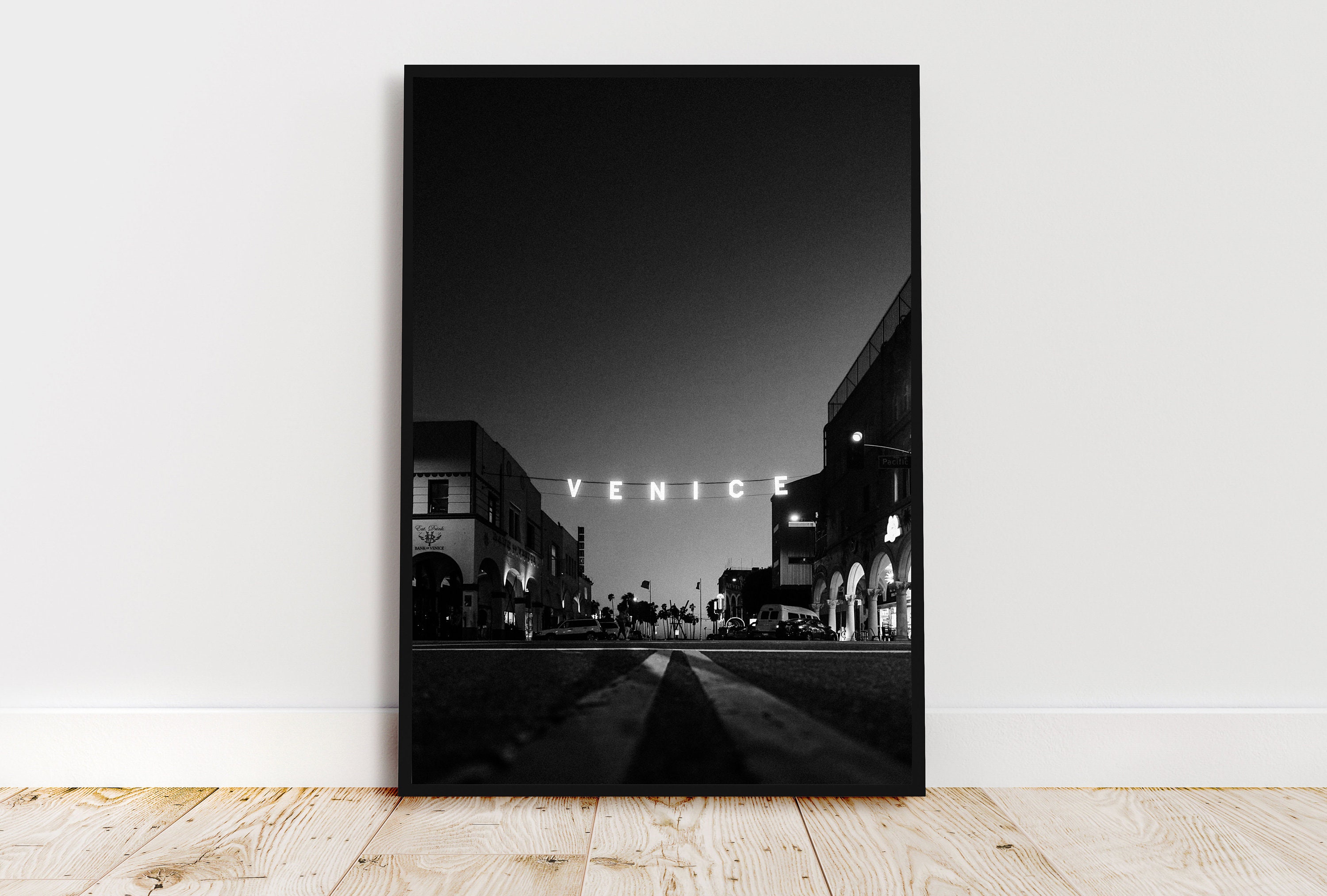 Venice Beach, Photographie, Fine Art Photography, Mural, Décoration, Vintage, Venice, Cadeau, Impres