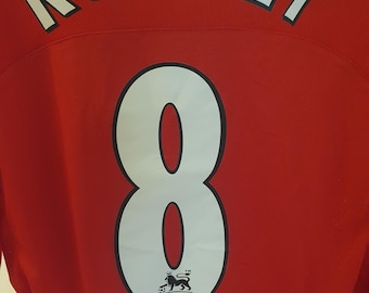 Wayne Rooney signed number 8 shirt