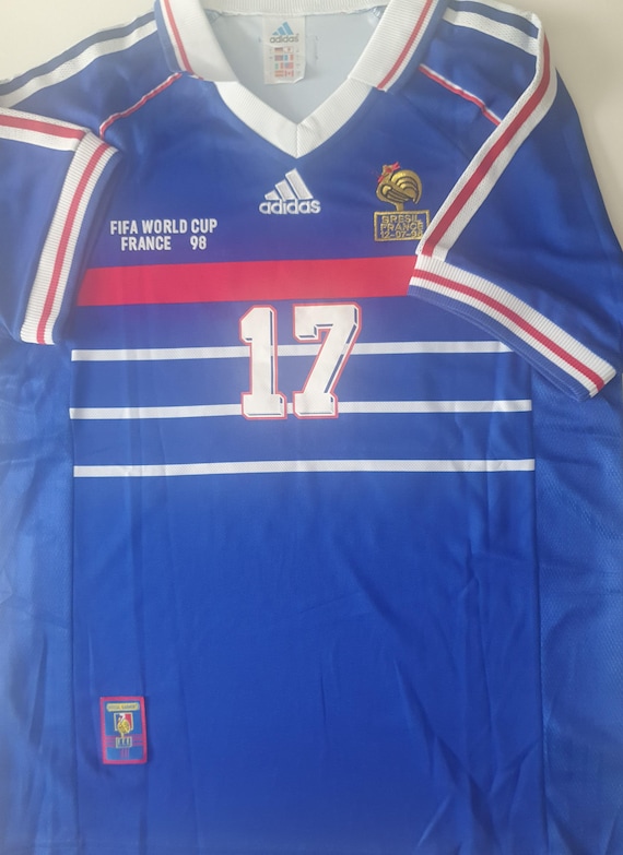Emmanuel Petit Signed France Shirt, World Cup Winners - Etsy