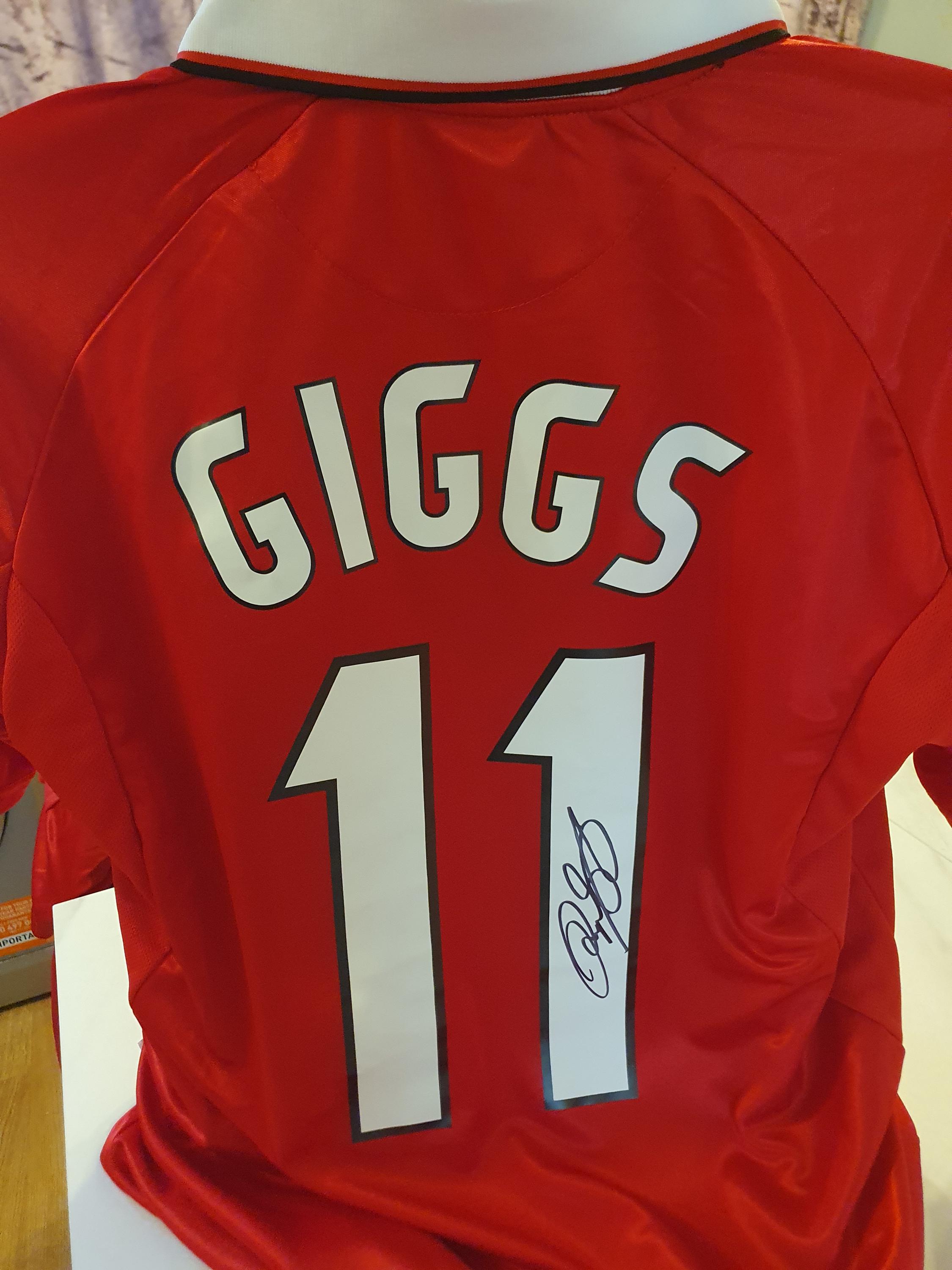 Ryan Giggs Signed 1999 Champions League Shirt,25th Anniversary This ...