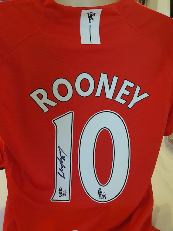 ウェイン・ルーニー サイン入りシャツ 【公式通販】