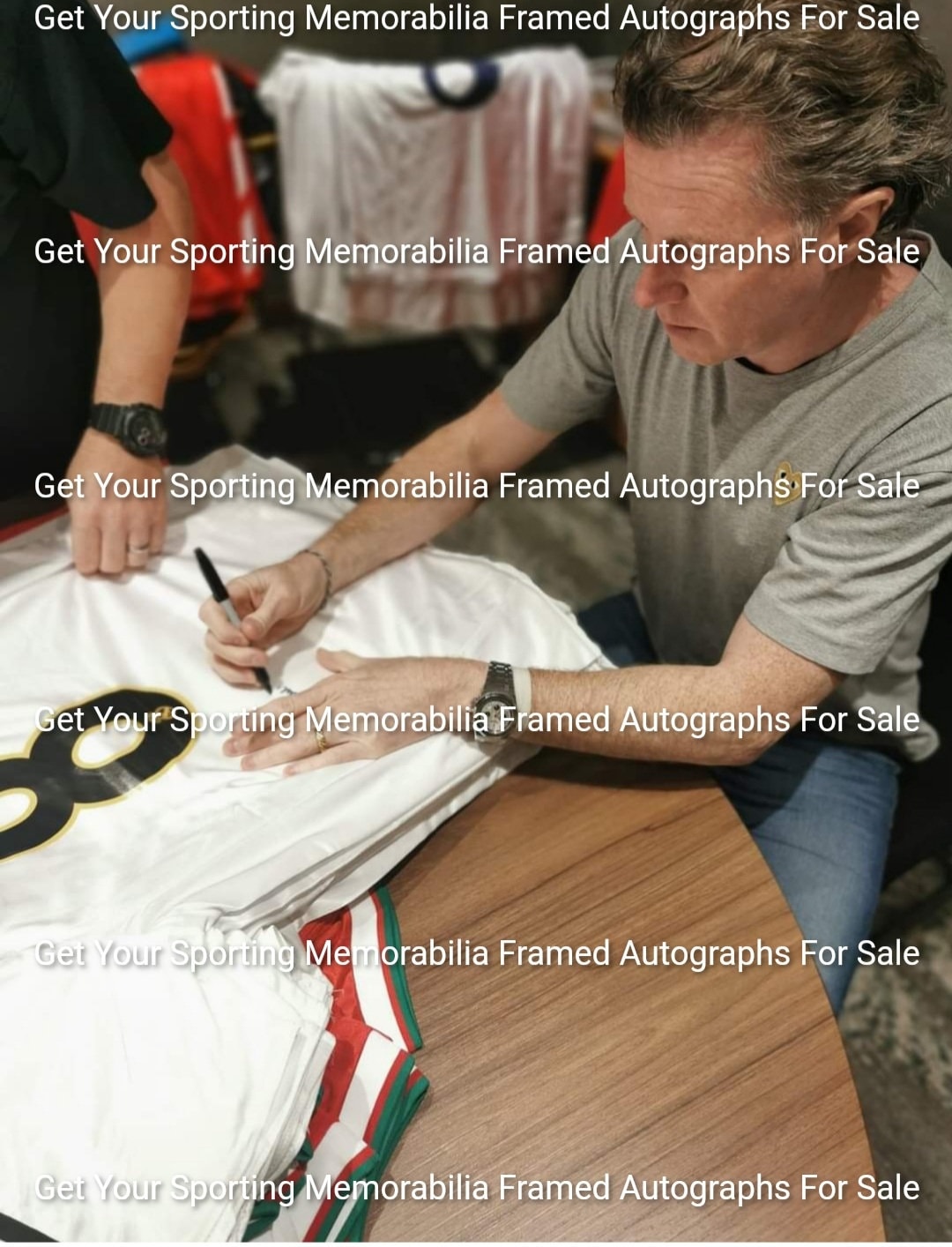 Steve Mcmanaman Signed Real Madrid Shirts - Etsy