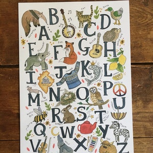 Alphabet Print