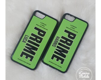Personalized Lemon Lime Prime Drink iPhone Samsung Case