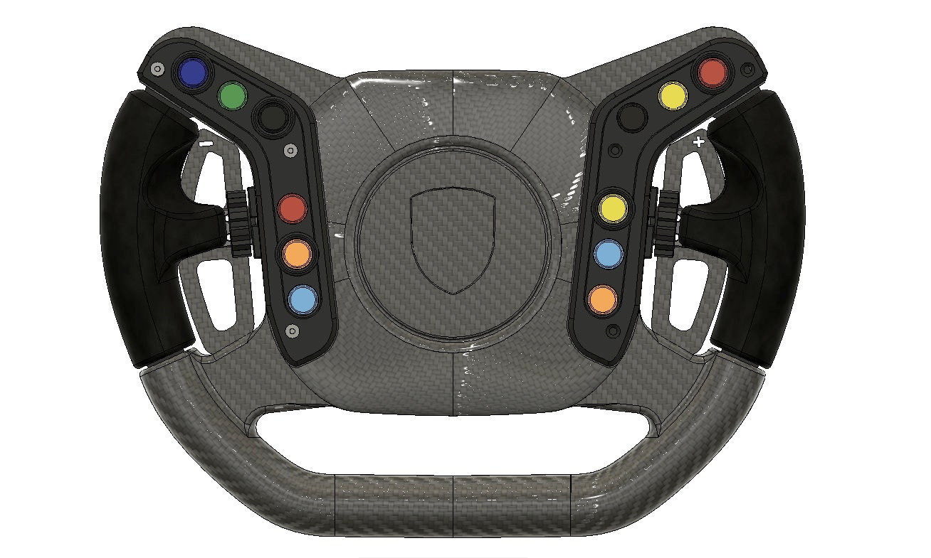 3d Model PORSCHE 911 GT3 CUP Tactile for Sim Racing *digital Item 