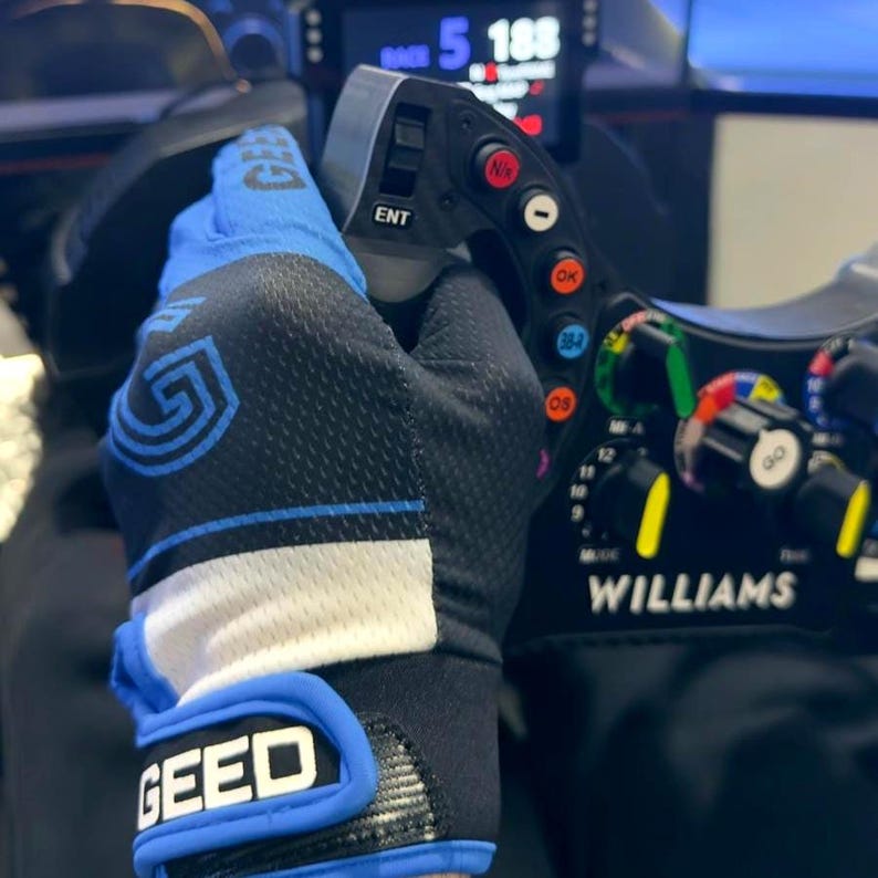 Best Sim Racing Glloves Breathable Sim Racing Gloves – Anti-sweat Grip for Logitech, Fanatec ...