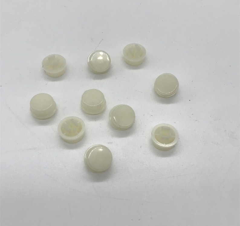 White Translucent Buttons Caps for Sim Racing - Etsy
