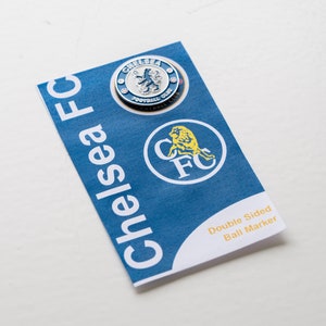 Chelsea Double Sided magnetic Golf Ball Marker