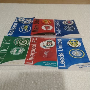 Football Golf Markers Double Sided