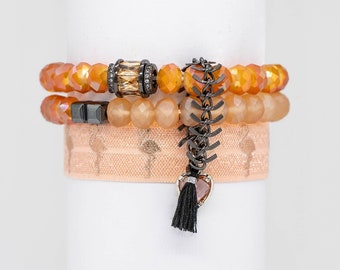 Topacio naranja soleado