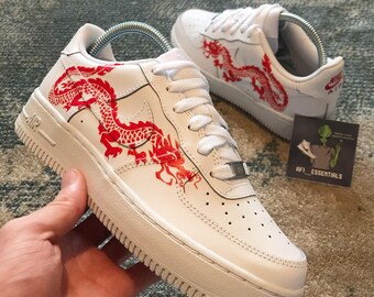Nike air force 1 dragon | Etsy Nederland