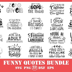 Grappige citaten Svg bundel, grappige Svg bundel, grappige bundel, grappige bundel Svg, sarcastische Svg bundel, grappige citaten Svg, grappige citaten bundel