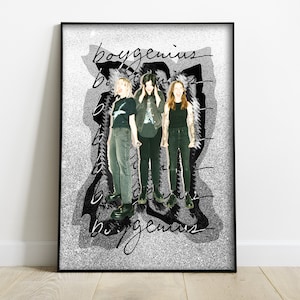 DOWNLOADABLE boygenius Band Poster