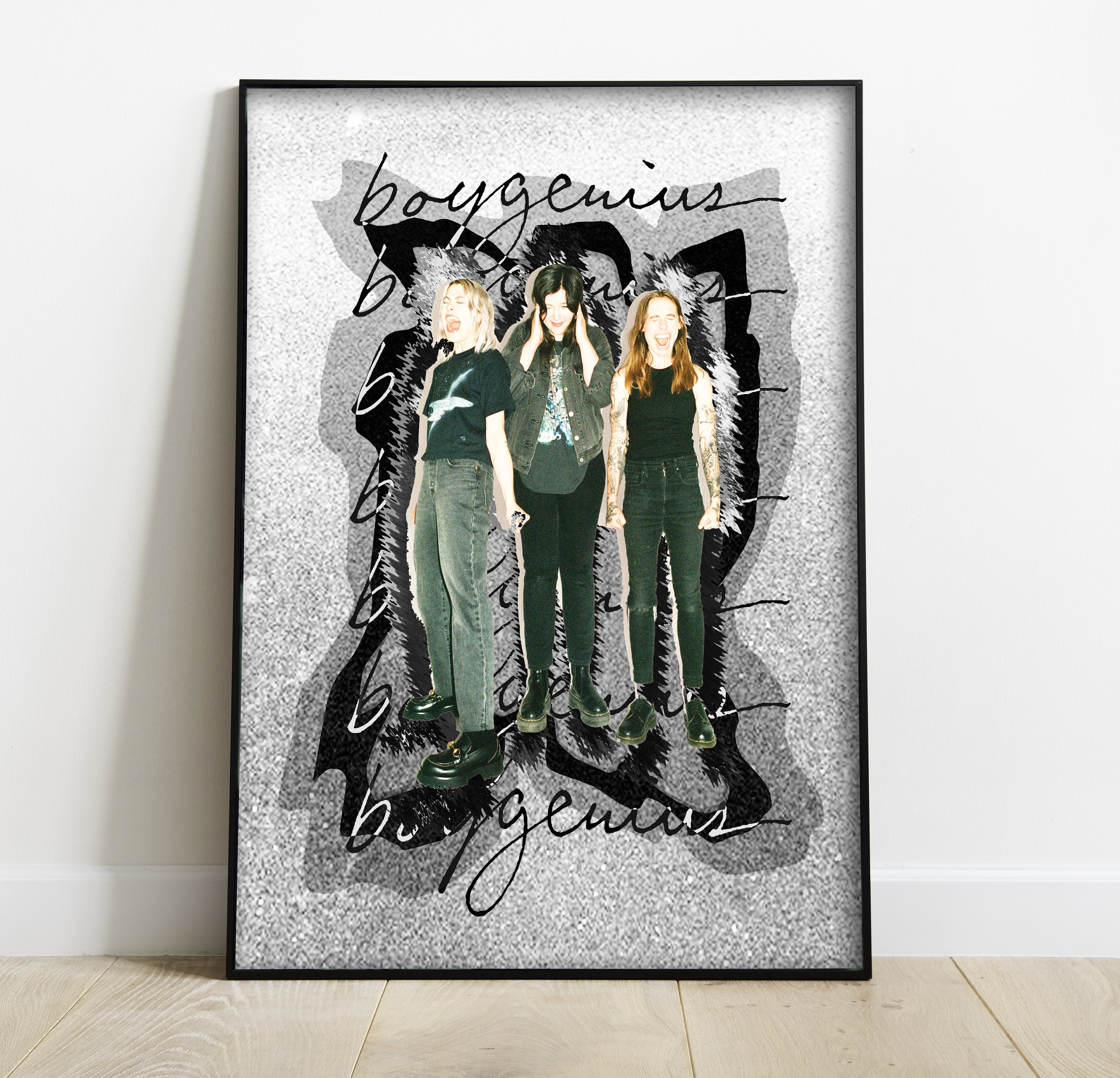 DOWNLOADABLE boygenius Band Poster