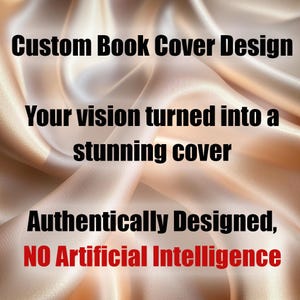 Custom Book cover Design - For eBook, Paperback, Book Jacket, & Audiobook