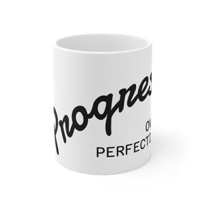 Positive Vibes Mug: Inspirational Coffee Cup, 11oz Ceramic Drinkware