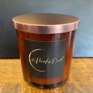 Black Currant Absinthe Soy Candle (8 ounce)