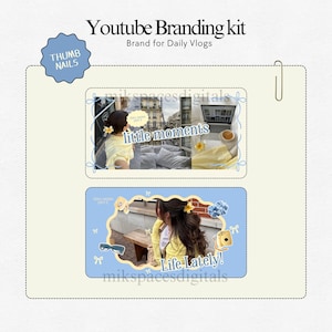 Youtube Branding Kit Templates Youtube Thumbnail Templates Youtube Channel Art Kit Branding Templates Youtube Daily Vlog Brand Kit Template Brand Kit Thumbnail Youtube Thumbnails branding kit brand thumbnails youtube thumbnails templates brand you tube you tubers branding kits brand thumbnail youtube brand template Etsy