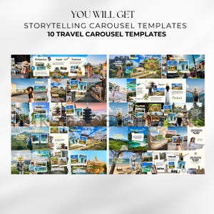 Travel Carousel Instagram Post Carousel Travel Template Travel Agent Post Travel Digital Scrapbook Seamless Carousel Instagram Storytelling instagram carousel travel templates instagram template travel carousel template travel instagram template carousels seamless carousel post travel poster travel content vlog carousel Etsy