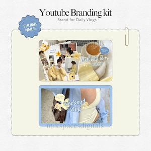 Youtube Branding Kit Templates Youtube Thumbnail Templates Youtube Channel Art Kit Branding Templates Youtube Daily Vlog Brand Kit Template Brand Kit Thumbnail Youtube Thumbnails branding kit brand thumbnails youtube thumbnails templates brand you tube you tubers branding kits brand thumbnail youtube brand template Etsy