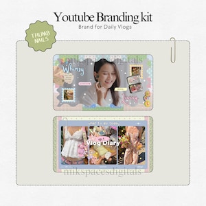 Youtube Branding Kit Whimsy Youtube Vlog Templates  Vlog Youtube Thumbnails Channel Art Templates Storytelling Youtube Brand Kit Canva Pack Youtube Branding Kit Youtube Thumbnail Templates Aesthetic Storytelling Youtube Channel Art Branding Modern Branding Youtube Daily Vlog Brand Kit Template You Tubers Brand Content Creator Vlog Lifestyle Daily Vlog Thumbnails Templates Brand Youtube Branding Kit Etsy