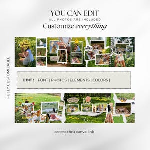 Scrapbook Templates Carousel Templates Seamless Carousel Digital Scrapbook Storytelling Templates Instagram Carousel Templates Photo Dump IG Scrapbook instagram scrapbooking instagram digital scrapbook instagram post template scrapbook Etsy