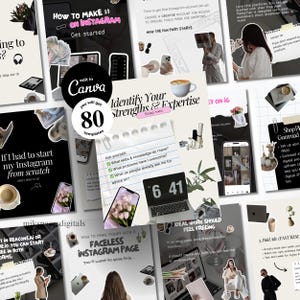 Aesthetic Carousel Templates Instagram Carousel Templates Social Media Posts Canva Templates Business Templates Digital Marketer Templates