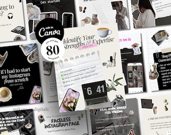Aesthetic Carousel Templates Instagram Carousel Templates Social Media Posts Canva Templates Business Templates Digital Marketer Templates