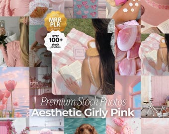 Plus de 100 photos de stock de rose, rose sans visage, images de stock de rose, lot de photos esthétiques féminines, images PLR, licence MRR, revendre