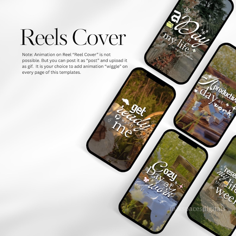 Cozy Faceless Vlog Instagram GRWM Reel Covers Templates Trendy Reels Mini Vlog Pixelated Cover Aesthetic Reels Cover IG Template GIF Posts reels cover instagram reel cover instagram reels cover instagram cover reels instagram cover video reels cover reel thumbnail trendy Etsy