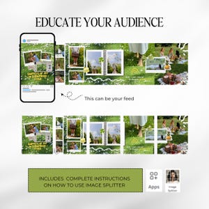 Scrapbook Templates Carousel Templates Seamless Carousel Digital Scrapbook Storytelling Templates Instagram Carousel Templates Photo Dump IG Scrapbook instagram scrapbooking instagram digital scrapbook instagram post template scrapbook Etsy