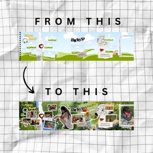 Scrapbook Templates Carousel Templates Seamless Carousel Digital Scrapbook Storytelling Templates Instagram Carousel Templates Photo Dump IG Scrapbook instagram scrapbooking instagram digital scrapbook instagram post template scrapbook Etsy