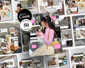 Instagrammallar iOS Core-tema Inlägg Innehållsskapare Canva-mallar Instagram Storytelling-mallar Mallar för sociala medier