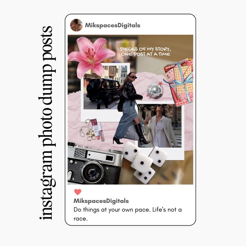 Instagram Photo Dump Posts Templates Content Creator Canva Scrapbooking Instagram Storytelling Posts Canva Social Media Kit Templates Scrapbook templates Scrapbook instagram Instagram templates Aesthetic instagram, Content templates Content template canva Scrapbook kit content creation templates instagram stories canva templates Etsy